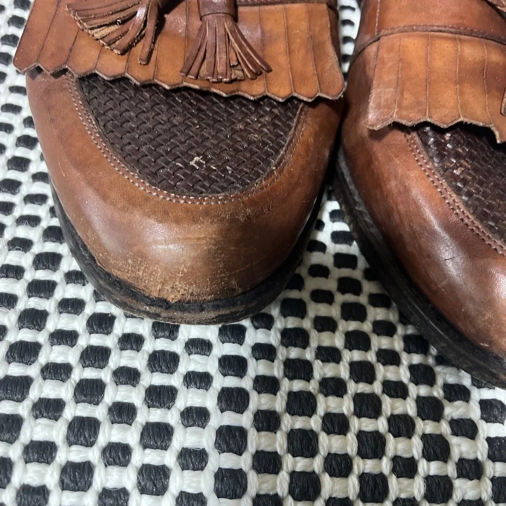 Allen Edmonds Cody Chili Tassel Loafer‎ Sz 14 C For refurbishing